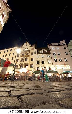 Stock Photograph - Germany, Bavaria, Munich, Restaurant.. Fotosearch