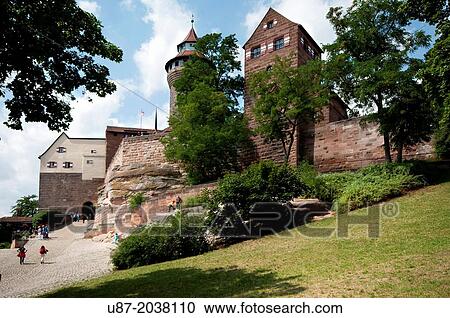Germany, Bavaria, Nuremberg Kaiserburg or Imperial Castle. View Large Photo Image Stock Image - Germany, Bavaria, Nuremberg Kaiserburg or Imperial Castle.. Fotosearch