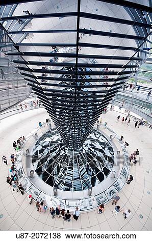Germany, Berlin, Bundestag, German Parliament Building, Reichstag Dome by Norman Foster Architect. View Large Photo Image Stock Photo - Germany, Berlin, Bundestag, German Parliament Building, Reichstag Dome by Norman Foster Architect.. Fotosearch