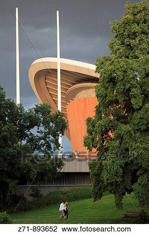 Germany, Berlin, Haus der Kulturen der Welt, House of World Cultures View Large Photo Image Stock Image - Germany, Berlin, Haus der Kulturen der Welt, House of World Cultures. Fotosearch