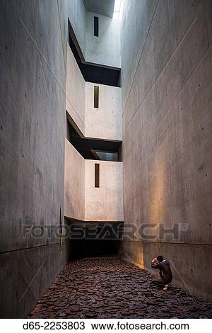 Germany, Berlin, Kreuzberg, Jewish Museum Berlin, Daniel Libeskind, architect, New Building, Memory Void, art space and artwork. View Large Photo Image Stock Image - Germany, Berlin, Kreuzberg, Jewish Museum Berlin, Daniel Libeskind, architect, New Building, Memory Void, art space and artwork.. Fotosearch
