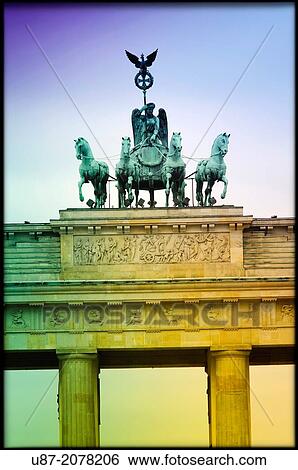 Germany, Berlin, Pariser Platz Square, Brandenburg Gate. View Large Photo Image Stock Photograph - Germany, Berlin, Pariser Platz Square, Brandenburg Gate.. Fotosearch