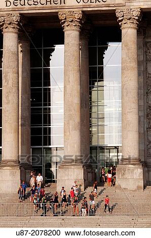 Stock Image - Germany, Berlin, Reichstag Dome.. Fotosearch