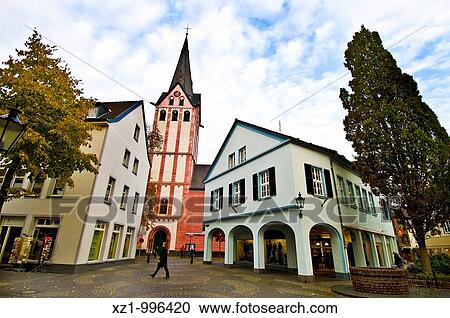 Germany, Kempen, historical city centre view View Large Photo Image Stock Image - Germany, Kempen, historical city centre view. Fotosearch