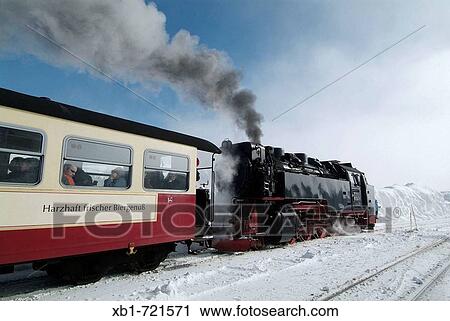 Germany, Saxony-Anhalt. Harz, Elend, Harzer Schmalspurbahn (Narrow gauge line). View Large Photo Image Stock Image - Germany, Saxony-Anhalt. Harz, Elend, Harzer Schmalspurbahn (Narrow gauge line).. Fotosearch