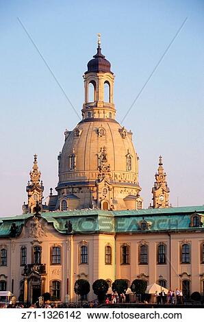 Germany, Saxony, Dresden, Church of Our Lady, Frauenkirche, View Large Photo Image Stock Image - Germany, Saxony, Dresden, Church of Our Lady, Frauenkirche,. Fotosearch