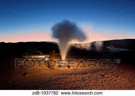 geysers in bolivia desert View Large Photo Image Stock Image - geysers in bolivia desert. Fotosearch