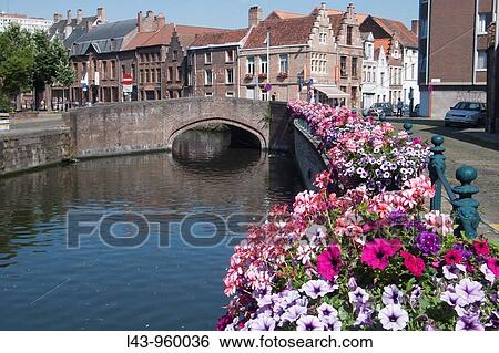 Ghent, East Flanders, Belgium View Large Photo Image Stock Photograph - Ghent, East Flanders, Belgium. Fotosearch