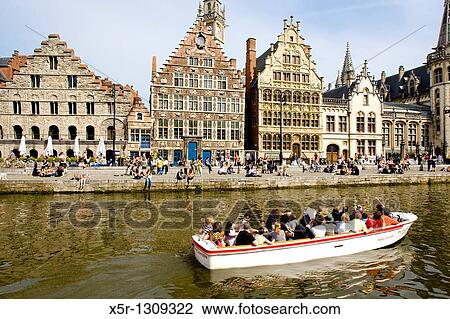 Ghent, Flanders, Belgium View Large Photo Image Stock Image - Ghent, Flanders, Belgium. Fotosearch