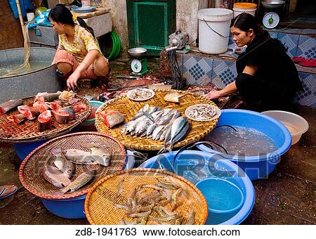 gia ngu market in hanoi. vietnam View Large Photo Image Stock Image - gia ngu market in hanoi. vietnam. Fotosearch