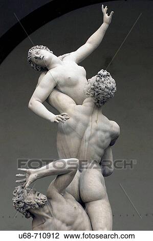 Giambolognas statue of Rape of the Sabines at Loggia dei Lanzi, Florence, Italy View Large Photo Image Stock Image - Giambolognas statue of Rape of the Sabines at Loggia dei Lanzi, Florence, Italy. Fotosearch