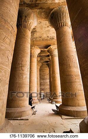 giant columns in the Horus Temple in Upper Egypt View Large Photo Image Stock Photograph - giant columns in the Horus Temple in Upper Egypt. Fotosearch