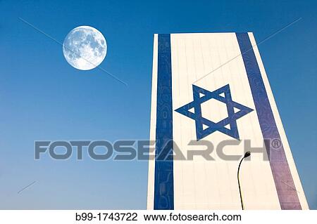 GIANT ISRAELI FLAG TEL AVIV ISRAEL View Large Photo Image Stock Image - GIANT ISRAELI FLAG TEL AVIV ISRAEL. Fotosearch