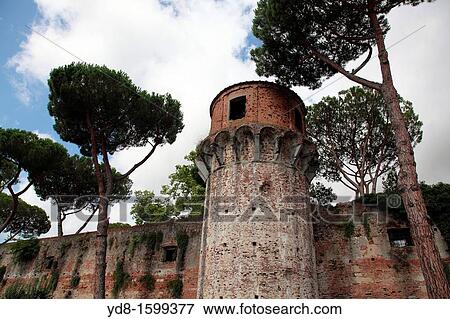Stock Photo - Giardino Scotto, Pisa, Tuscany, Italy. Fotosearch