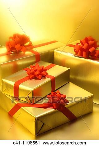 Stock Image - Gifts. Fotosearch