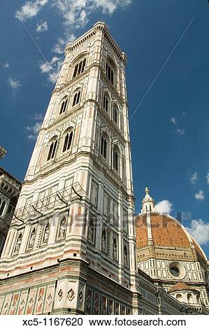 Giotto's Campanile, Basilica di Santa Maria del Fiore, Duomo, Florence, Italy, Tuscany View Large Photo Image Stock Image - Giotto's Campanile, Basilica di Santa Maria del Fiore, Duomo, Florence, Italy, Tuscany. Fotosearch
