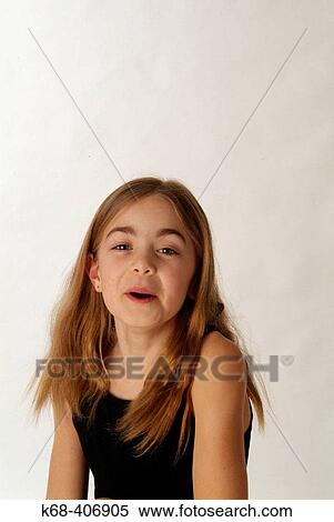 girl, 10, smiling in studio View Large Photo Image Stock Photography - girl, 10, smiling in studio. Fotosearch