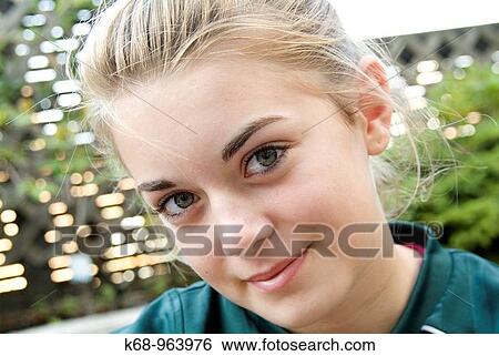girl, 13, portrait, headshot, horizontal. View Large Photo Image Stock Photograph - girl, 13, portrait, headshot, horizontal.. Fotosearch