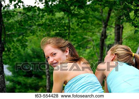 girl 13 with girl 18 looking at camera View Large Photo Image Stock Photo - girl 13 with girl 18 looking at camera. Fotosearch
