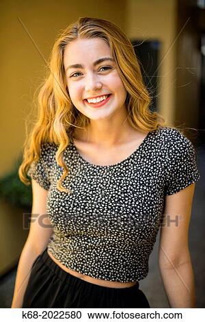 Stock Image - girl, 17 years.. Fotosearch