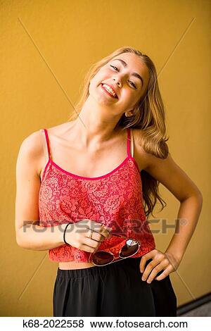 girl, 17 years. View Large Photo Image Stock Photo - girl, 17 years.. Fotosearch