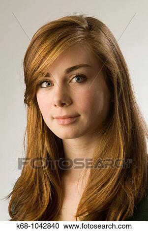 girl, 18, in studio portrait View Large Photo Image Stock Image - girl, 18, in studio portrait. Fotosearch