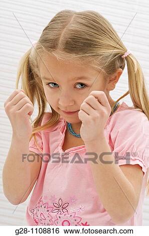girl 7 boxing over active View Large Photo Image Stock Photograph - girl 7 boxing over active. Fotosearch