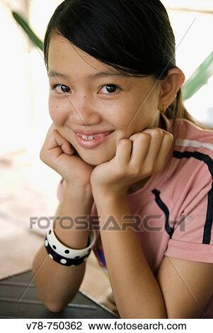 Girl. An Binh. Mekong Delta. Vietnam View Large Photo Image Stock Image - Girl. An Binh. Mekong Delta. Vietnam. Fotosearch