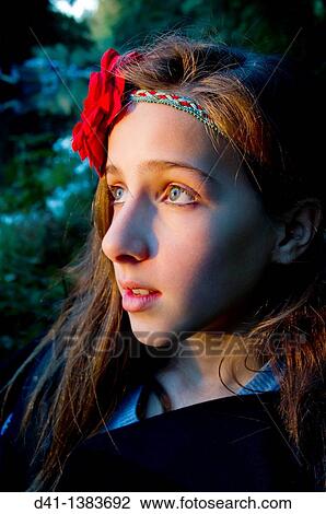 Girl beautiful View Large Photo Image Stock Image - Girl beautiful. Fotosearch