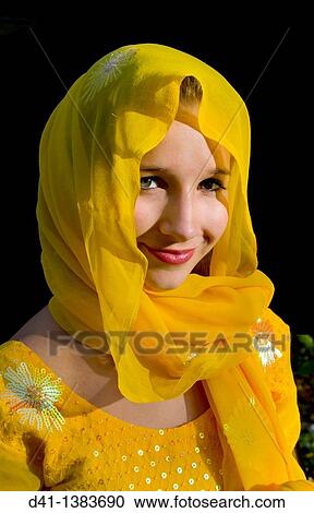 Girl beautiful yellow View Large Photo Image Stock Image - Girl beautiful yellow. Fotosearch