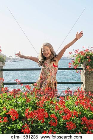Girl by the sea View Large Photo Image Stock Photography - Girl by the sea. Fotosearch