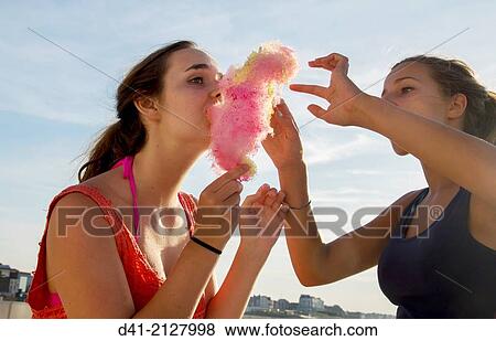 girl children teenager candyfloss. View Large Photo Image Stock Photo - girl children teenager candyfloss.. Fotosearch