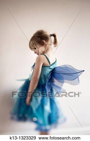 Girl dressed as fairy View Large Photo Image Stock Photo - Girl dressed as fairy. Fotosearch