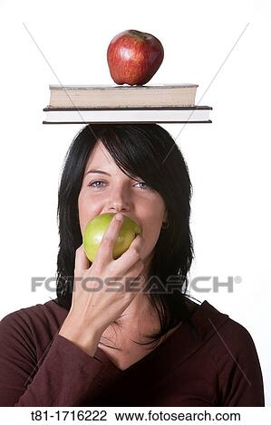 girl eating healthy View Large Photo Image Stock Image - girl eating healthy. Fotosearch