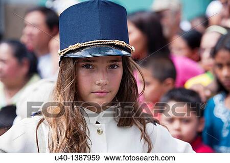 Stock Photo - Girl in Marching band. Fotosearch