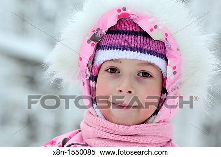 Stock Photography - Girl in pink, Russia. Fotosearch