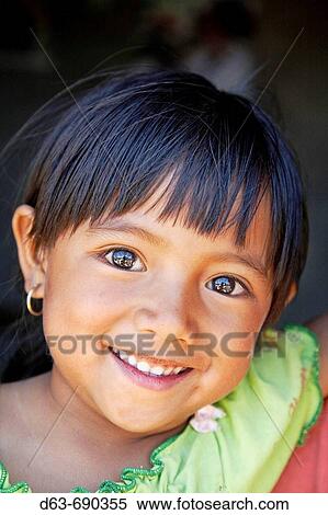 Stock Photography - Girl of Fatumerita, Aileu District. East Timor. Fotosearch