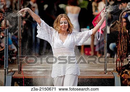Girl on Catwalk with Flour, Ketelhuis, Ketelhuisplein, Strijp-S, Eindhoven, Noord-Brabant, The Netherlands, Europe, June 26, 2013. View Large Photo Image Stock Image - Girl on Catwalk with Flour, Ketelhuis, Ketelhuisplein, Strijp-S, Eindhoven, Noord-Brabant, The Netherlands, Europe, June 26, 2013.. Fotosearch