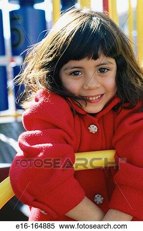 Girl on playground bars View Large Photo Image Stock Photography - Girl on playground bars. Fotosearch