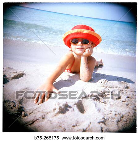 Girl on the beach View Large Photo Image Stock Photography - Girl on the beach. Fotosearch