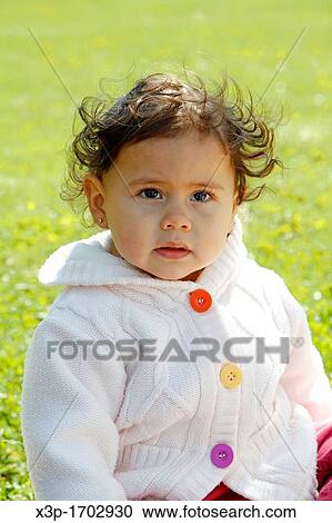 Stock Image - Girl portrait. Fotosearch