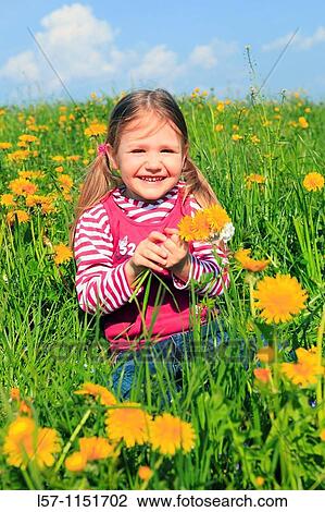 girl sitting in field of Dandelions, Zuercher Oberland, Zuerich, Switzerland View Large Photo Image Stock Image - girl sitting in field of Dandelions, Zuercher Oberland, Zuerich, Switzerland. Fotosearch