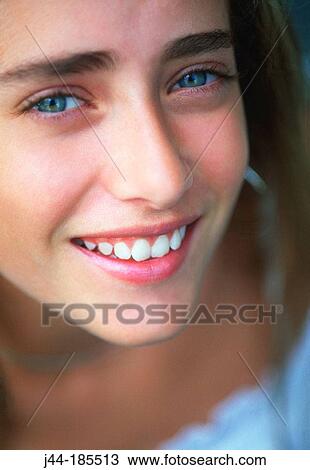 Girl smiling View Large Photo Image Stock Image - Girl smiling. Fotosearch