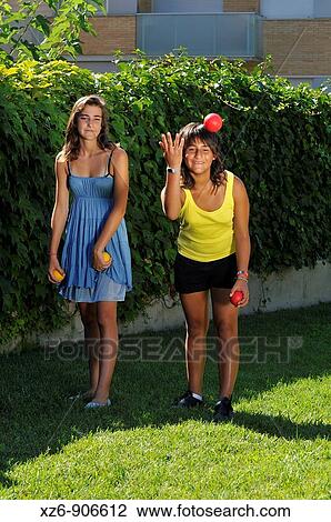girl throwing a ball bowling alley View Large Photo Image Stock Image - girl throwing a ball bowling alley. Fotosearch