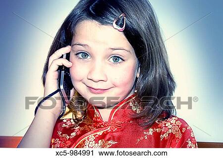 Girl Using Cell Phone View Large Photo Image Stock Image - Girl Using Cell Phone. Fotosearch