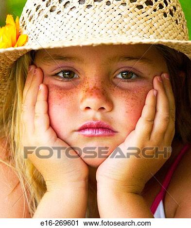 girl with hat View Large Photo Image Stock Image - girl with hat. Fotosearch