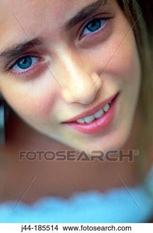 Girl's face View Large Photo Image Picture - Girl's face. Fotosearch