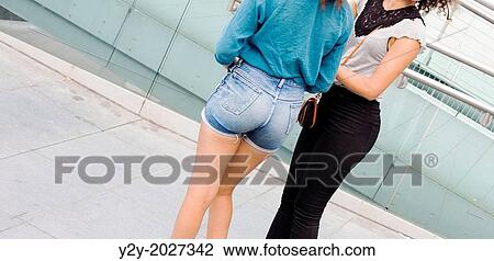 Girls in the street, London, England, UK View Large Photo Image Stock Image - Girls in the street, London, England, UK. Fotosearch