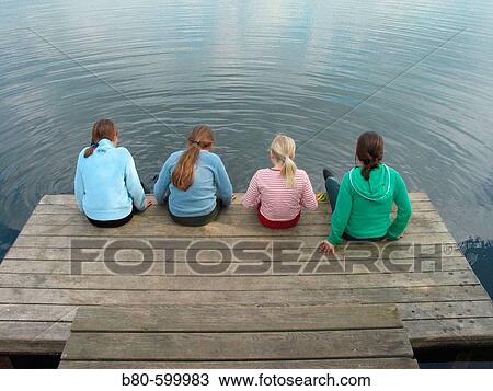 Girls. Kiel, Germany View Large Photo Image Stock Image - Girls. Kiel, Germany. Fotosearch