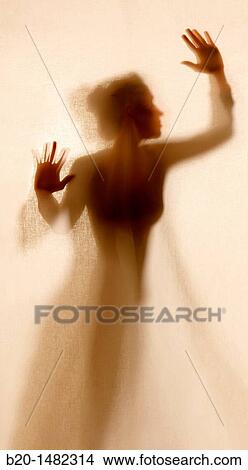girl's silhouette View Large Photo Image Picture - girl's silhouette. Fotosearch